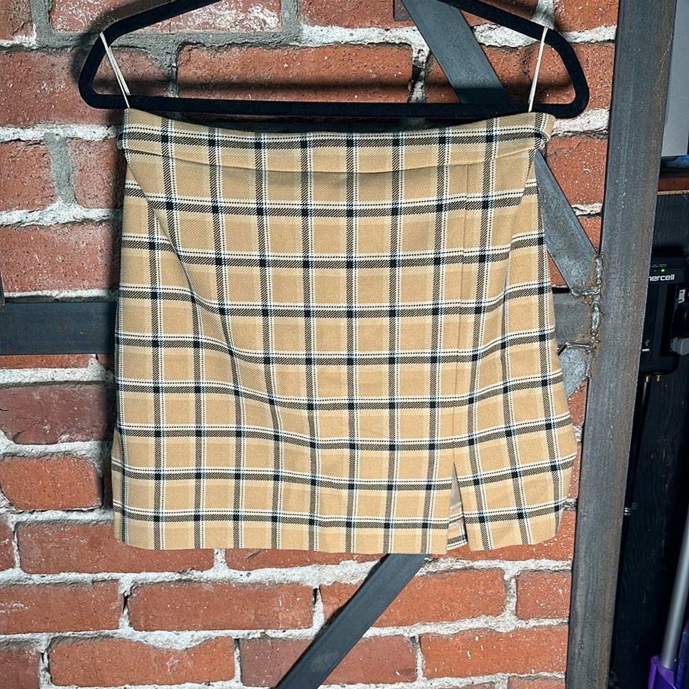Aritzia Plaid Wilfred Skirt